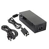 Best Version Xbox One Power Supply Brick, Akmac AC Adapter Power Supply Charger Cord Replacement for Xbox One 100-240V, Black