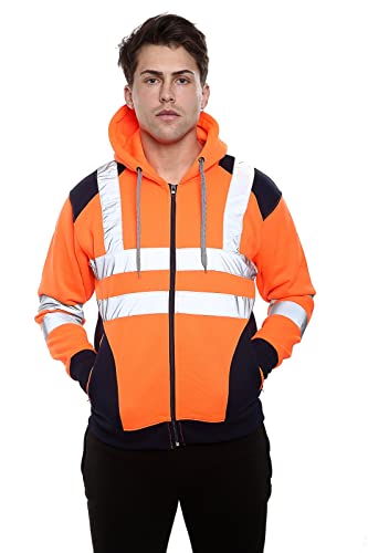 Veste à capuche haute visibilité pour adultes activement dehors du S au 4XL