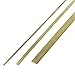 K & S 9718 Brass Strip, 0.032" Thick x 1/4" Wide x 36" Long, 5 Pieces, Made in The USA