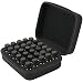 COMECASE 30 Essential Oils Carrying Case Holds 5ml 10ml 15ml Bottles with Hard Shell Exterior and Foam Insert Perfect for Travel