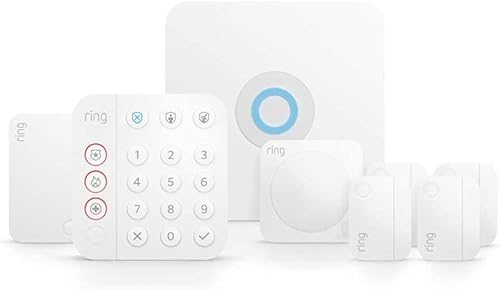 Ring Alarm 8-Piece Kit with Outdoor Cam Plus, Battery and Ring Battery Doorbell