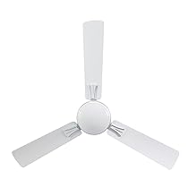 Luminous Audie 1200MM 2 Star BEE Certified Energy Efficient 50-Watt High-Speed Ceiling Fan For Home and Office (White)
