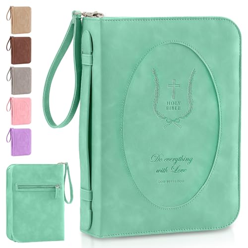 Housse de bible en cuir pour femme un cadeau spirituel unique