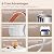 Electric Tank Water Heater, 8-Gallon Under Sink Instant Hot Water Tank?Equipped with Digital Temperature Display for RV, Camper, Kitchen, Food Truck?Wall or Floor Mounted, Blue