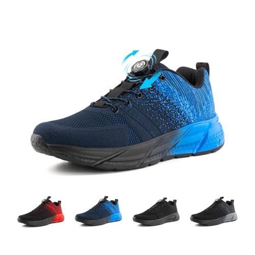 Hitmars Chaussures de Running Homme Femme Baskets Sport...