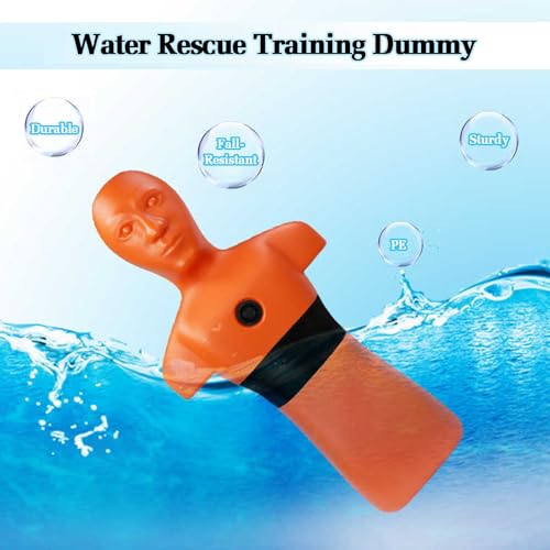 Dummy de entrenamiento para rescate acuático amarillo miniatura 6