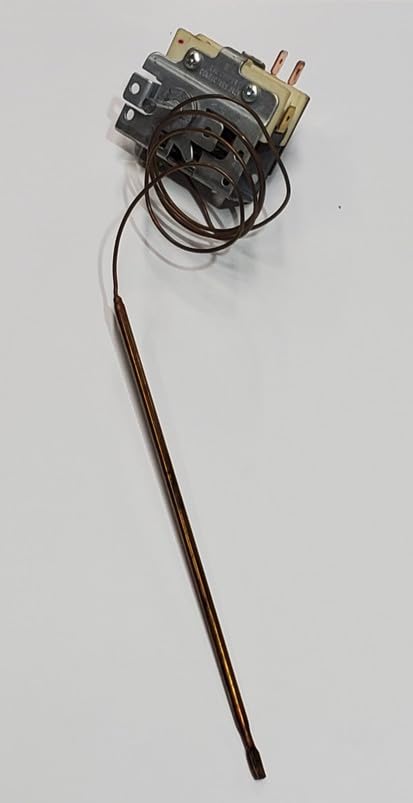 WB21X5287 Oven Thermostat Control 5-Wire with Capillary Tube & Bulb D-Shaped Shaft Replacement AP2023656 PS236027
