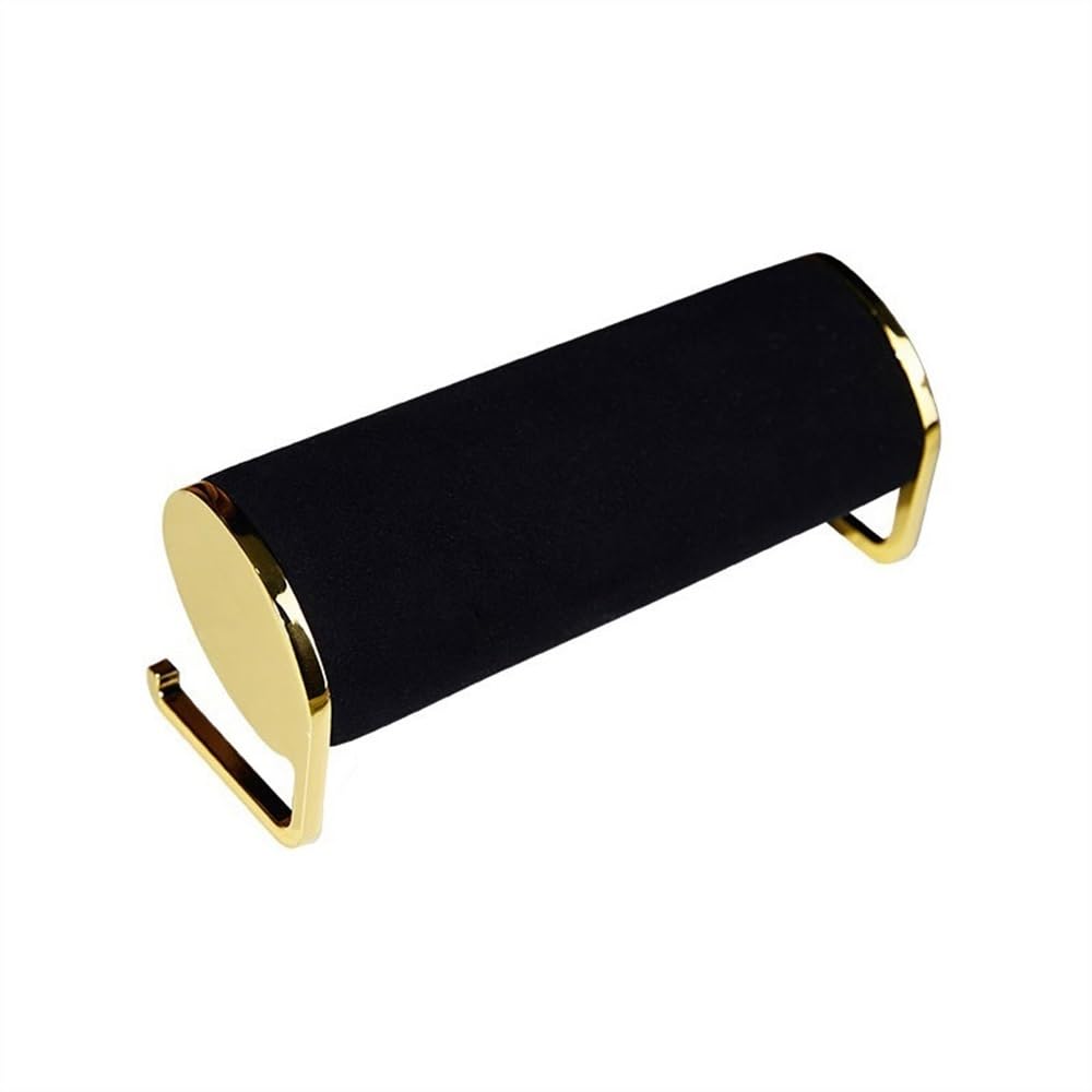 Zeng25liangOu-12 jewellery stand High-grade Counter Velvet Window with Jewelry Display Props Watch Bracelet Bracelet Jewelry Storage Racks for Display and Storage(Black)