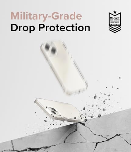 Image of Ringke Air Compatible with iPhone 15 Case Cover Transparent Lightweight Soft Flexible TPU Scratch Resistant Natural Form iPhone 15 Back Cover - Clear