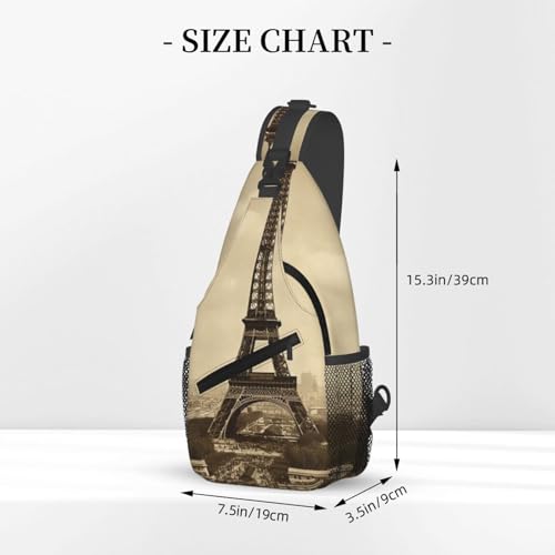 Bolso cruzado pequeño para mujeres y hombres estilo vintage miniatura 3