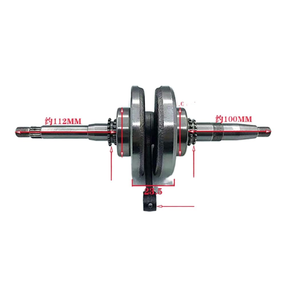 Gruppo albero motore biella moto compatibile con motore scooter Jonway Wangye GY6125 CK125T DS125 CS125