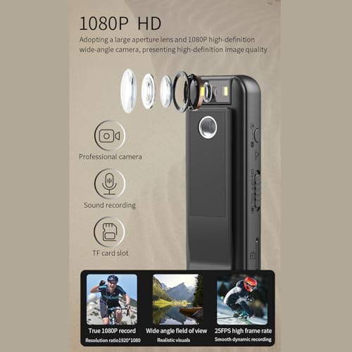 Image of Digital Camera 1080P Recorder Portable Small Camera HighDefinition Night Wide Angle Mount Motorbike Record Device Video Photography Equipment