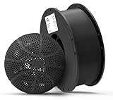 BIQU PLA-HR Flexible 3D Printer Filament Specifically for Printing Airless Basketballs, 1.75mm 1KG Spool (2.2lbs), Flexi Tough Filament Compatible with Most FDM 3D Printer (Black)