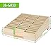 Lzttyee Wooden 36-Grid Cell Phones Storage Box Desktop Mobile Phone Holder Organizer for Office School Classroom (36-Grid)