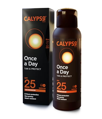 Calypso Once A Day Tan & Protect LSF25 – 200 ml CALC25TAN