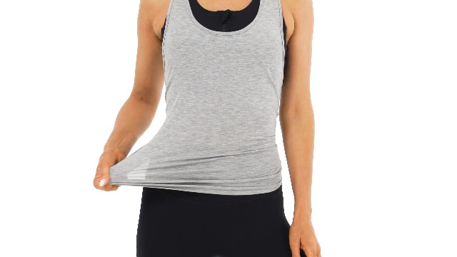 Women's Tie Back Workout Tank Top | Open Back Sleeveless | Quick-Dry Athletic Shirt | For Yoga, Gym, Running - View #9