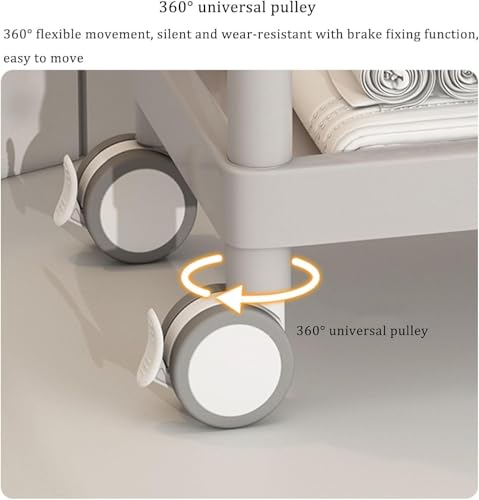 Chariot de beauté et de salon étagères pour rangement médical - 6