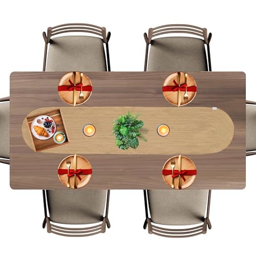 Image of Dining Table Runner for 4 Seater | Table Runners for Living Room | Cotton Runner for Centre Table | Side Table Cover | Runner for Dining | Home Center Table Runner (91 X 30 Centimeter)