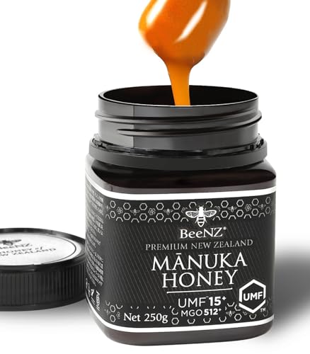 BeeNZ �}�k�J�n�j�[ �͂��݂� �j���[�W�[�����h�Y ���K�A���i 250g (250g, UMF15+�iMGO514?690+�j)