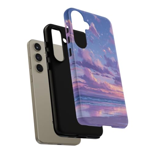 Coque rigide Samsung S24 Plus violette mate pour éviter rayures - 4