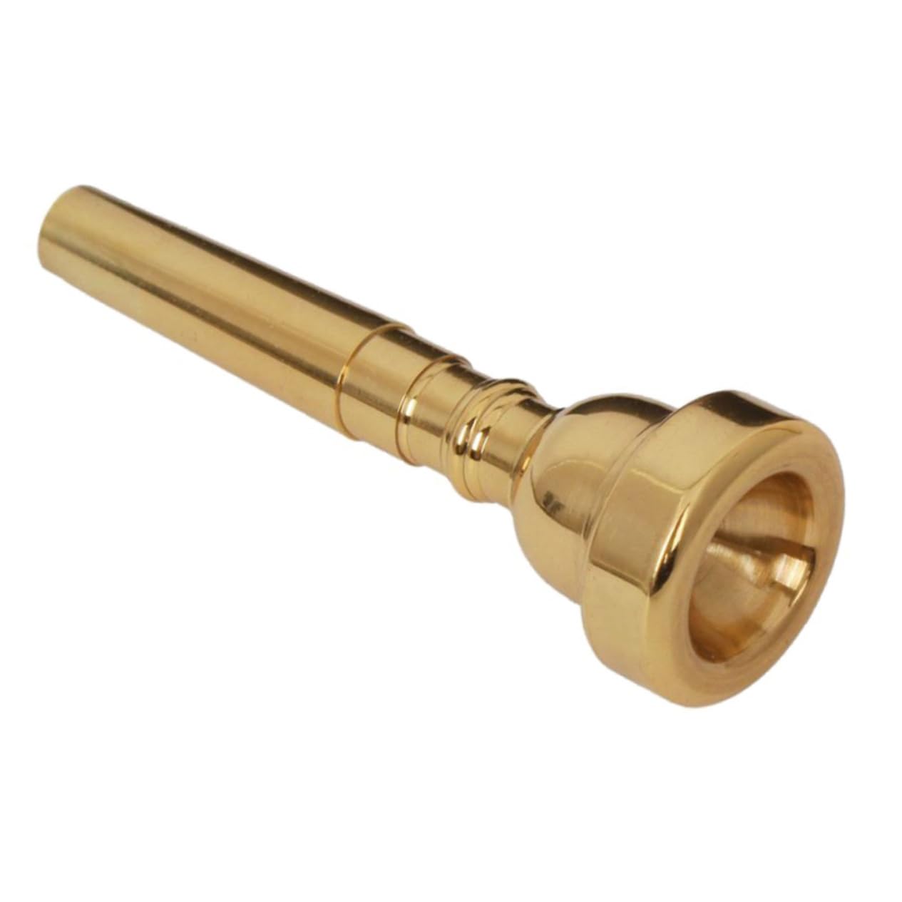 LIFKOME Trumpet Replacement Copper Mouthpiece for High Precision Design for Enhanced Sound Suitable for High Register Performance