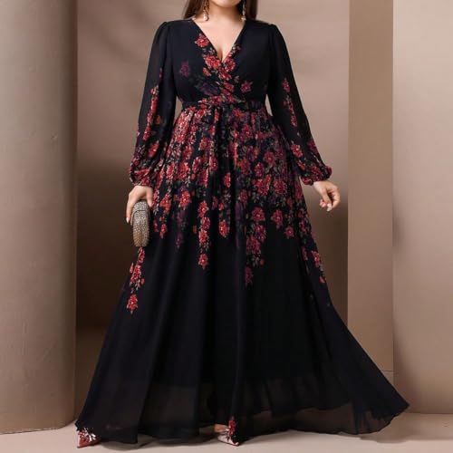 Image of TOLEEN Women's Plus Size Sequin Dress Luxurious Style Formal Cocktail Evening Party Maxi Dresses