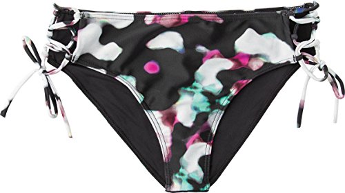 Bas de bikini noir RVCA Night Light Full pour femme en taille L