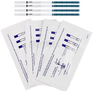 15X Extra Width (3.5mm Wide) Early High Sensitivity Pregnancy Test Strips Individually Sealed CE-Approved