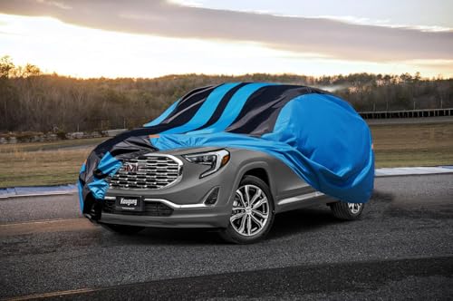 Image of Kaugung Car Cover Waterproof Custom Fit GMC Terrain (2009-2025), Full Exterior Cover for Automobiles Lightweight Resistant Outdoor Sun UV Rain Dust Snow Wind Protection.