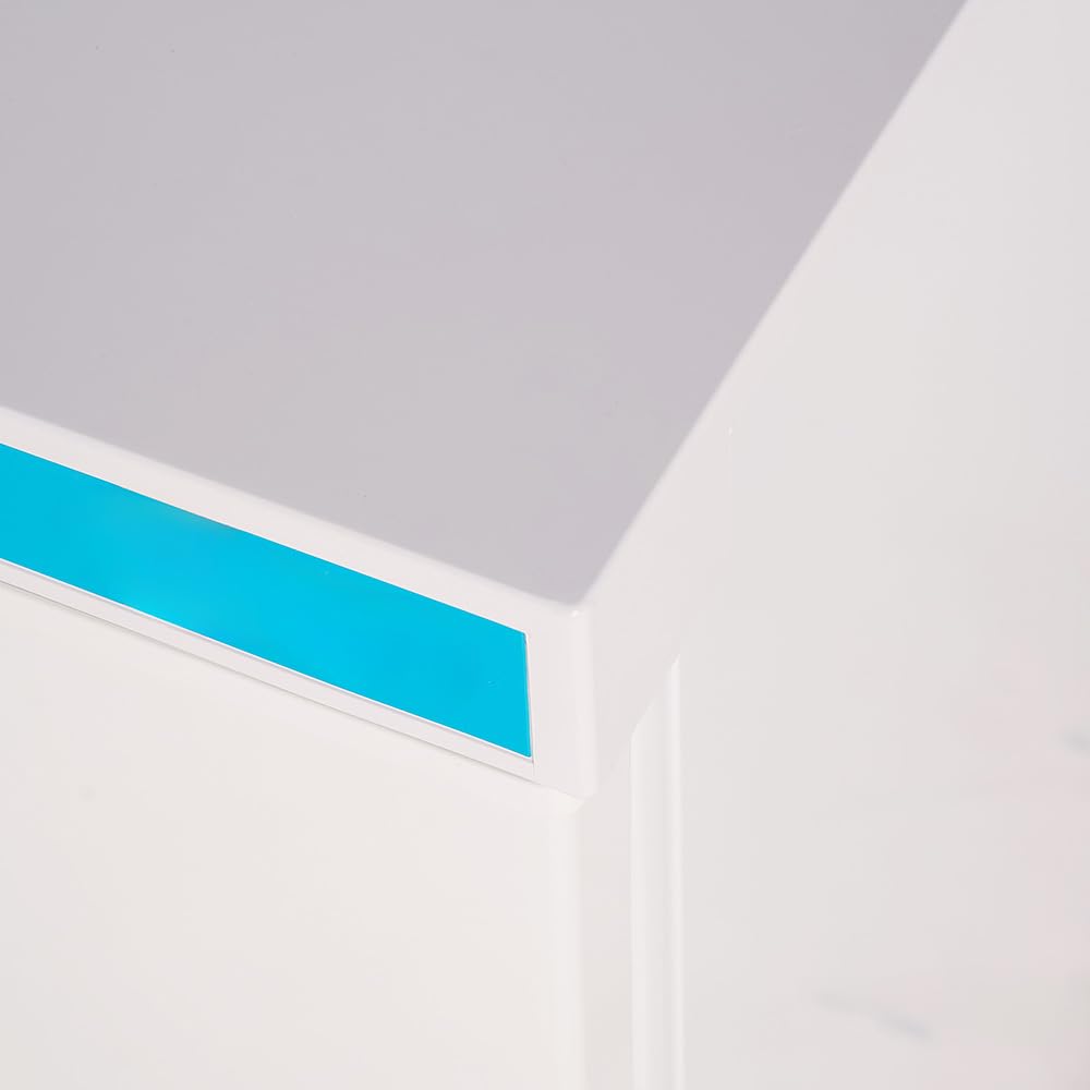 Armario Refrigerado Bajo de 1 Puerta de 60 cm Refrigeración Estática Blanco | Armario Frigorífico Capacidad 129 L - 3 Estantes y 100 W para Bares y Restaurantes