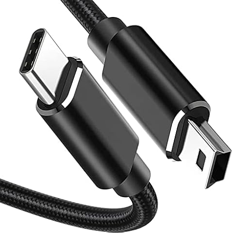 USB C to Mini USB Data and Charging Cable for Texas Instruments Calculators, TI-84 Plus, TI-84 Plus CE, TI-84 Plus C Silver Edition, TI Nspire CX/TI Nspire CX CAS Graphing Calculators (3.3FT) Cover