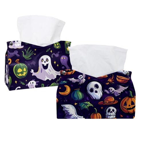 Boîtes à mouchoirs d'Halloween pour simplifier le service de serviettes en papier