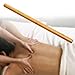 Menolana Bamboo Massage Sticks Massage Gua Sha Tools Beauty Salon Bamboo Guasha Tool Massage and Relaxing Massager Tool for Waist Neck, 30x1.5cm