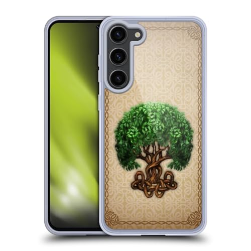 Carcasa flexible Samsung S23+ 5G silicona antiarañazos Árbol de la Vida
