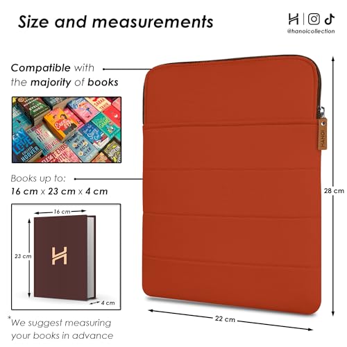 HANOI Collection® Detroit™ Book Sleeve With Zipper, Protector - Image 3