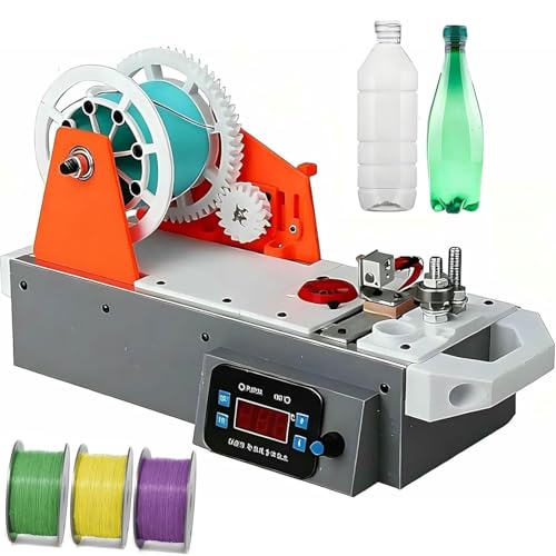 Filamento de botella de plástico pultruido con pantalla digital para extrusora 3D casera