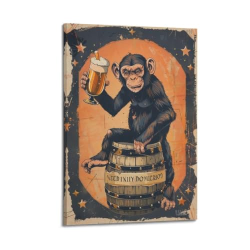 Toile murale décorative 40x60 cm avec cadre premium pour une décoration haut de gamme