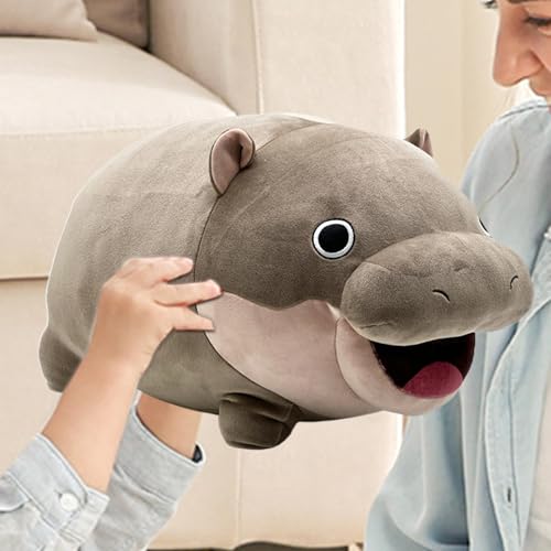 Hippo peluche mignon doudou animal pour apaiser le sommeil de bébé - 3
