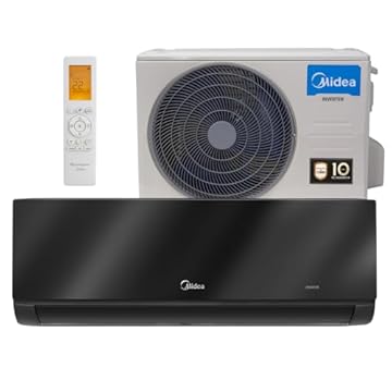 Ar Condicionado Split Inverter Hi Wall Springer Midea Xtreme Save Connect Black Edition 18000 Btus Quente/frio 42mgvqi18m5-220v