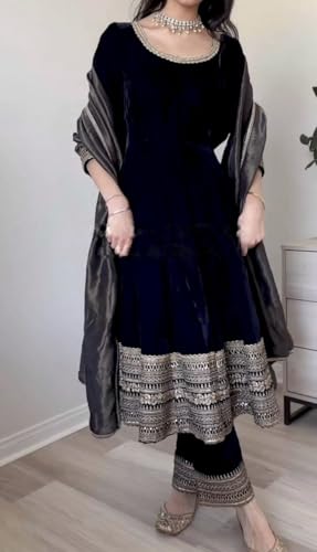 New Indian/Pakistani Wedding Eid Ramzan Special Ready to Wear Women's Pant Style Salwar Suit for Women 333