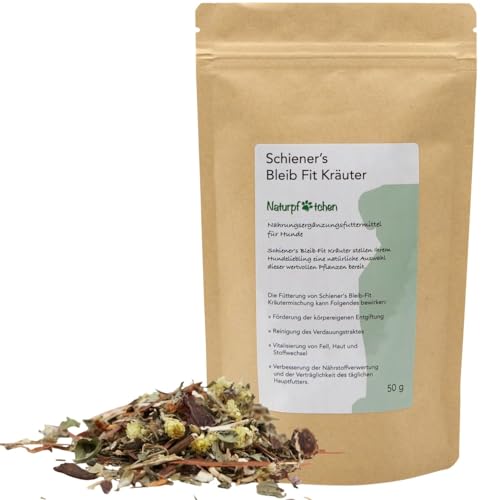 Markus-Mühle NaturNah Hundefutter, Kaltgepresst mit Hühnertrockenfleisch, Vollkornmais und Wild, 15 kg (15kg Markus Mühle Naturnah, + 50g Naturpfötchen Bleibfit Kräuter)