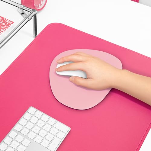 Image of GREEDY FARMERS Mouse pad, Non-Slip Washable Waterproof Computer Mouse pad (Blush Pink)