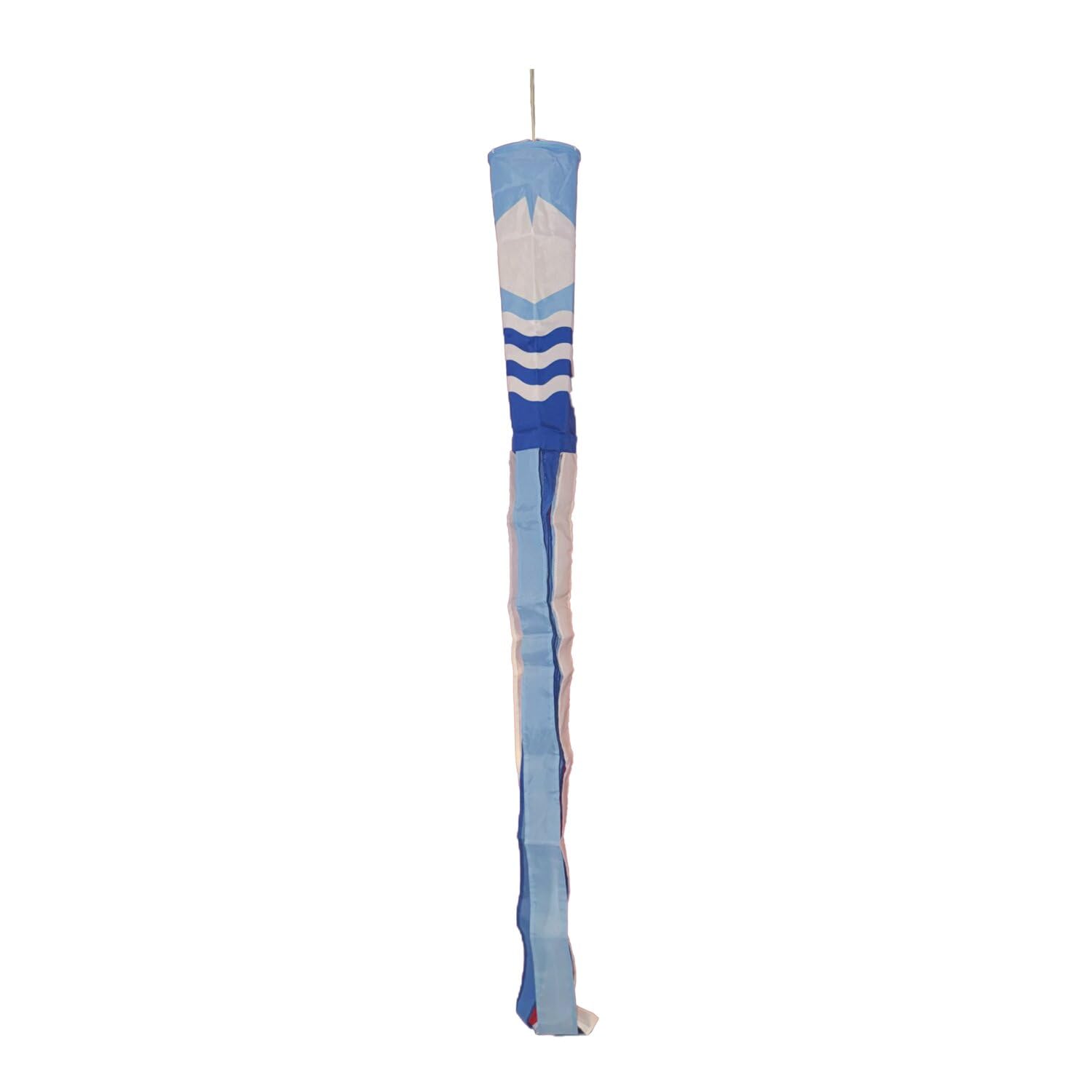 Flagtex Isle of Wight Windsock 150cm x 30cm Premium Polyester Garden Wind Sock | Isle of Wight Flag Design Outdoor Pole Display for Home Garden Camping Events — image 1
