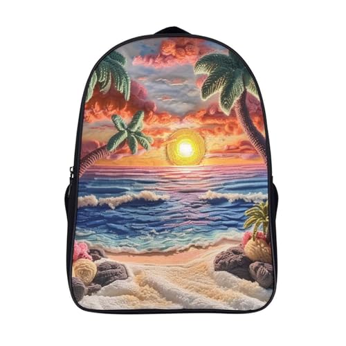 Mochila escolar para niños con relieve 3D que alivia la carga de libros en primaria