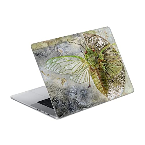 Autocollant MacBook Pro 14 A2442 Stephanie Law Cigale Éphémère Vinyle