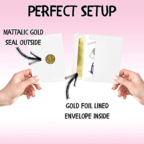 GIFTING-GIGGLES-Funny-Wedding-Card-for-couple-Newly-Weds-Marriage-Card-for-Couple-Wedding-Day-Congrats-Gift-Congratulations-Card-Premium-Quality-with-Envelope-and-Seal GIFTING GIGGLES Funny Wedding Card for couple Newly Weds Marriage Card for Couple Wedding Day Congrats Gift Congratulations Card Premium Quality with Envelope and Seal