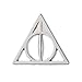 HARRY POTTER - Deathly Hallows - Spilla metallica (Taglia unica) (Argento)