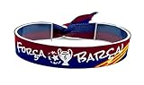 Movilear Pulsera Cierre Metalico Ajustable Unisex Hombre y Mujer Regulable FC Barcelona Forsa Barsa