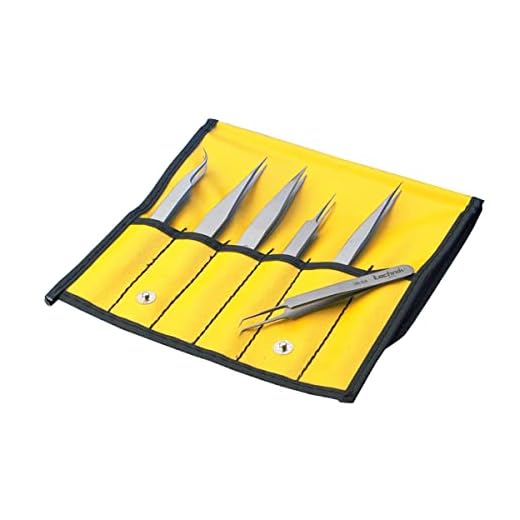 Aven Precision Tweezer Set - 6 Pieces