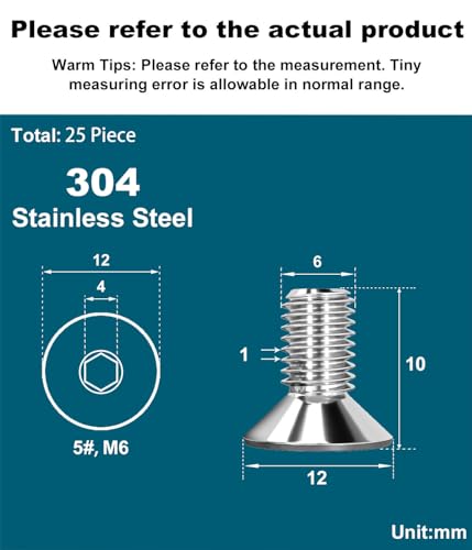 Drenky M6 X 10mm Screws - Image 2